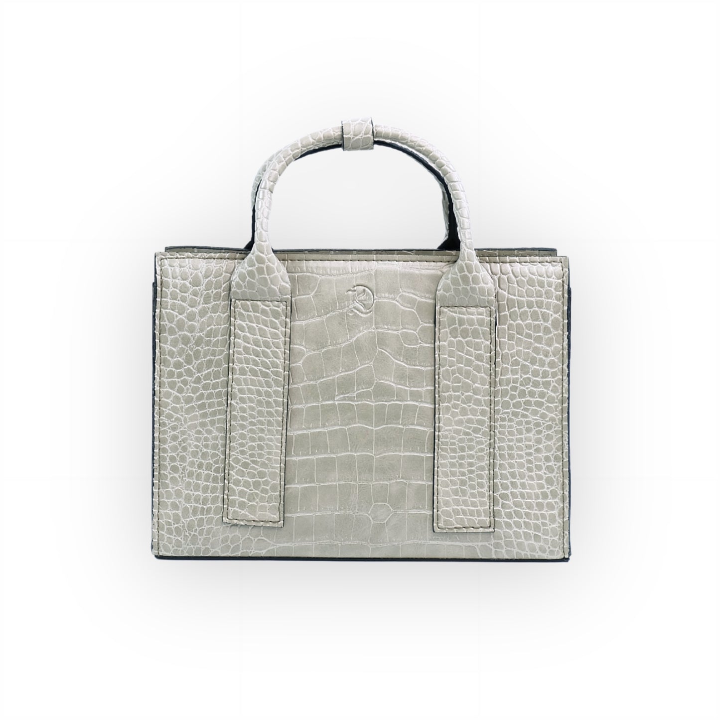 (CLEARANCE) SAFIRA Bag in Croco Bone - PU Leather