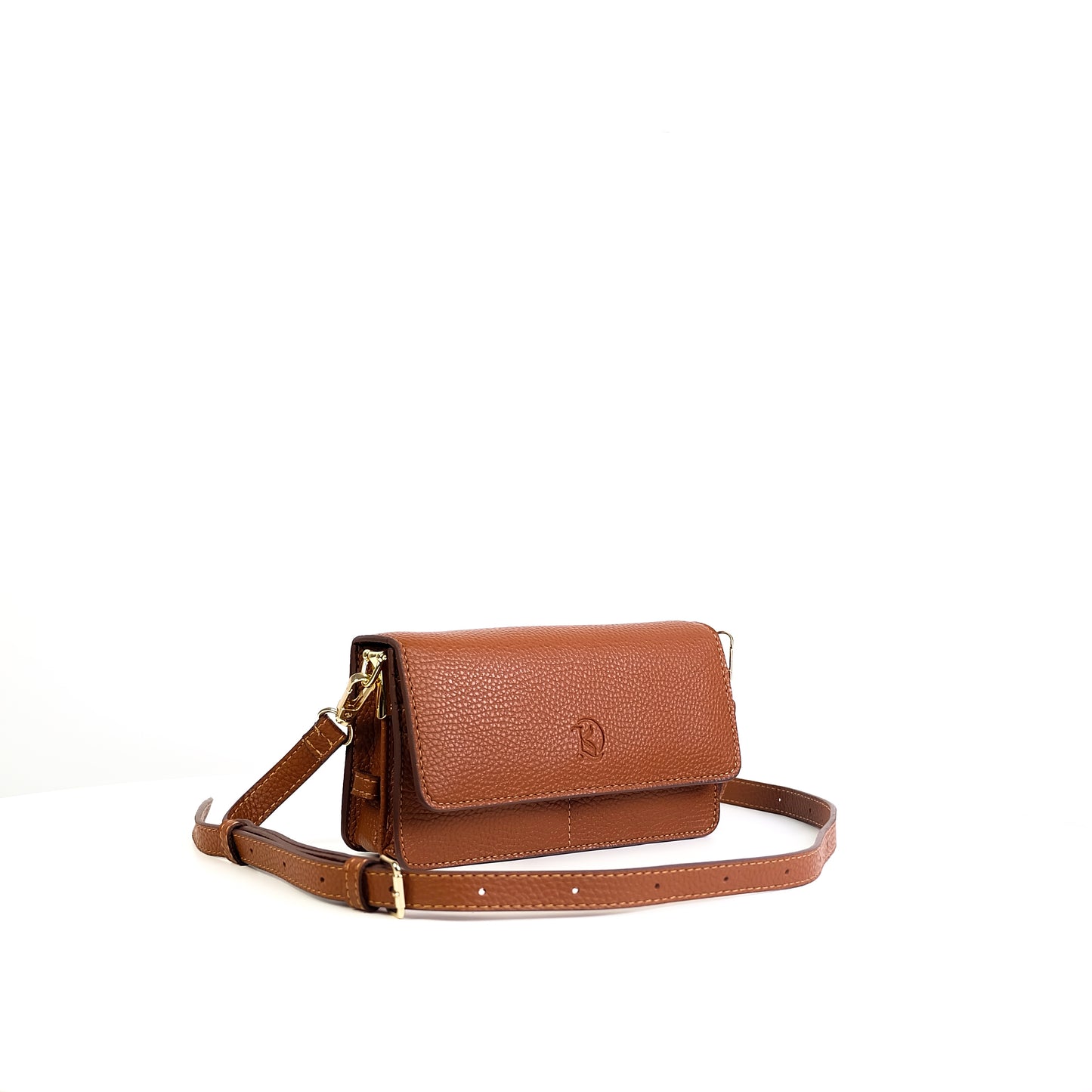 Maricar Multi-use Bag in Grained Tan - PU Leather