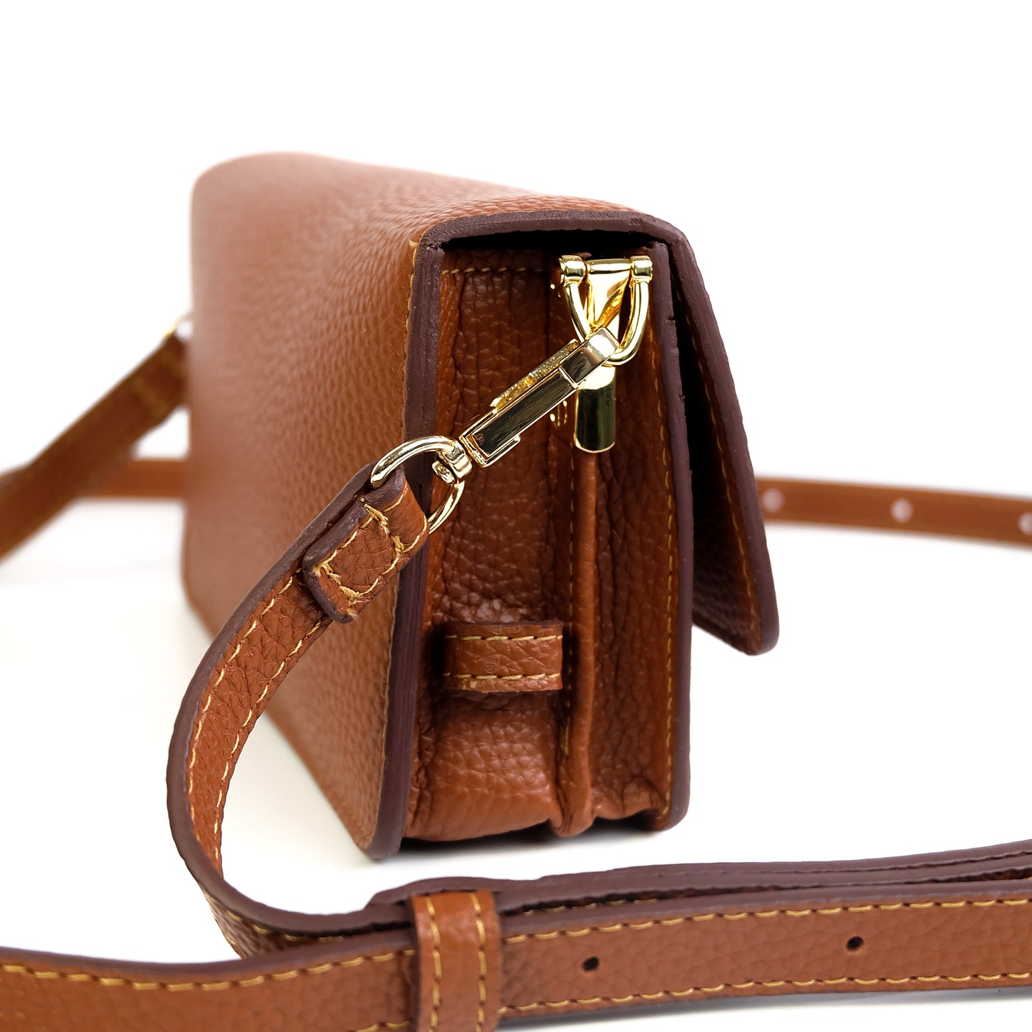 Maricar Multi-use Bag in Grained Tan - PU Leather
