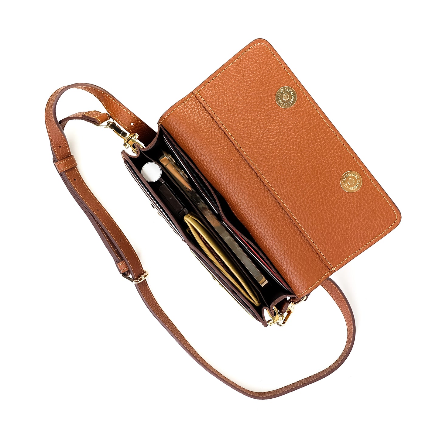 Maricar Multi-use Bag in Grained Tan - PU Leather