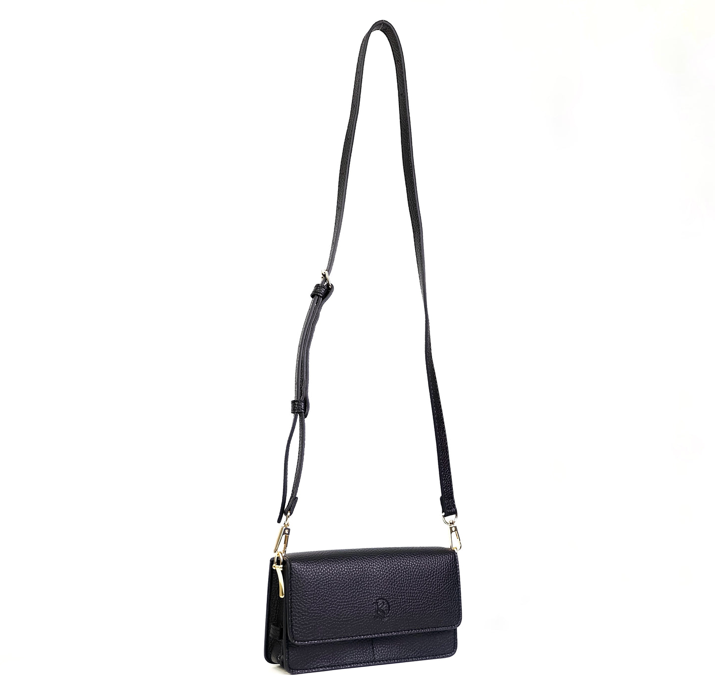 Maricar Multi-use Bag in Grained Black - PU Leather