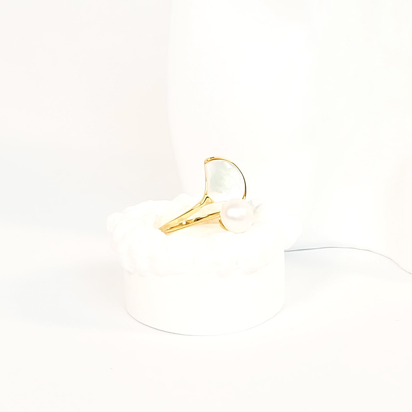 Dreamy Fan-shaped Mother of Pearl Set - Fresh Water Palawan Pearls