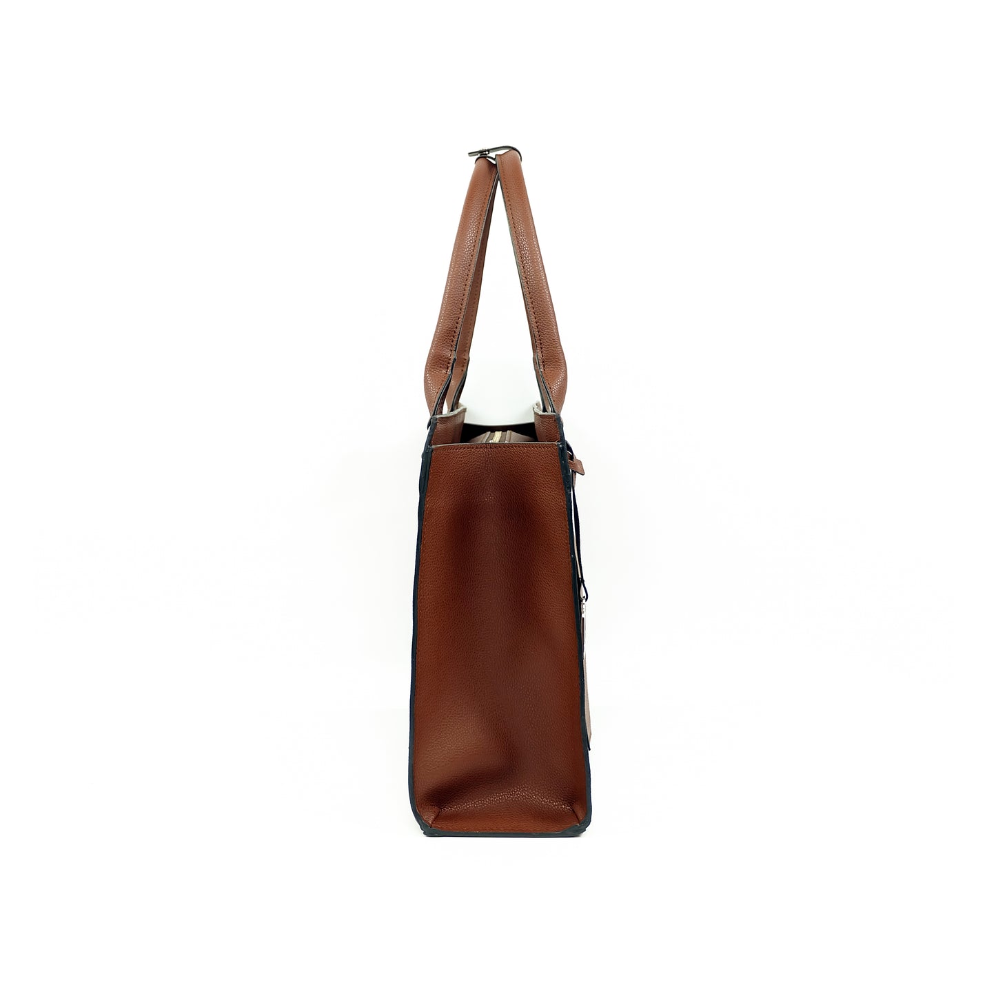 AMIRA 2.0 Laptop Tote Bag in Grained Choco (Gold Hardware) - PU Leather