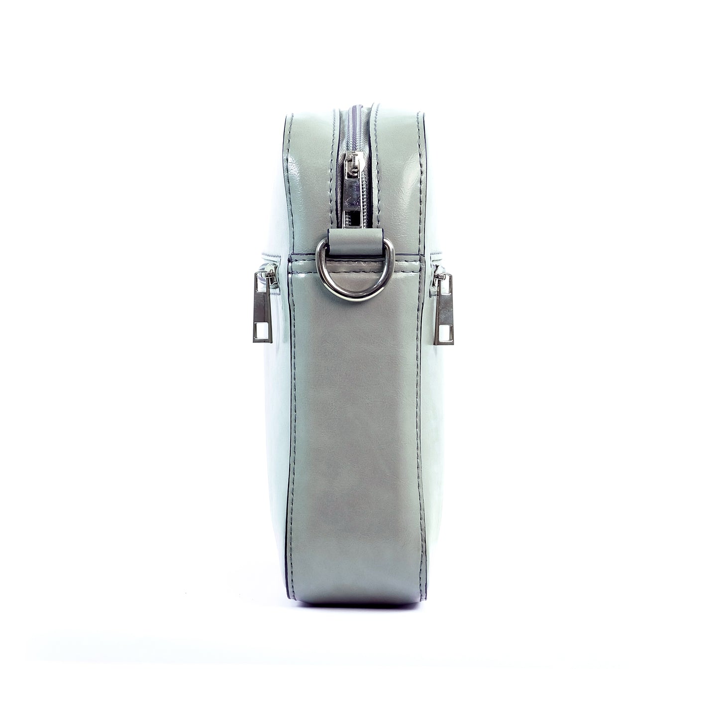 (CLEARANCE) TIKAS Bag in Oil Gray - PU Leather