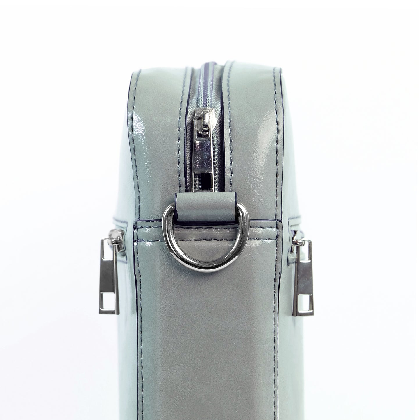 (CLEARANCE) TIKAS Bag in Oil Gray - PU Leather