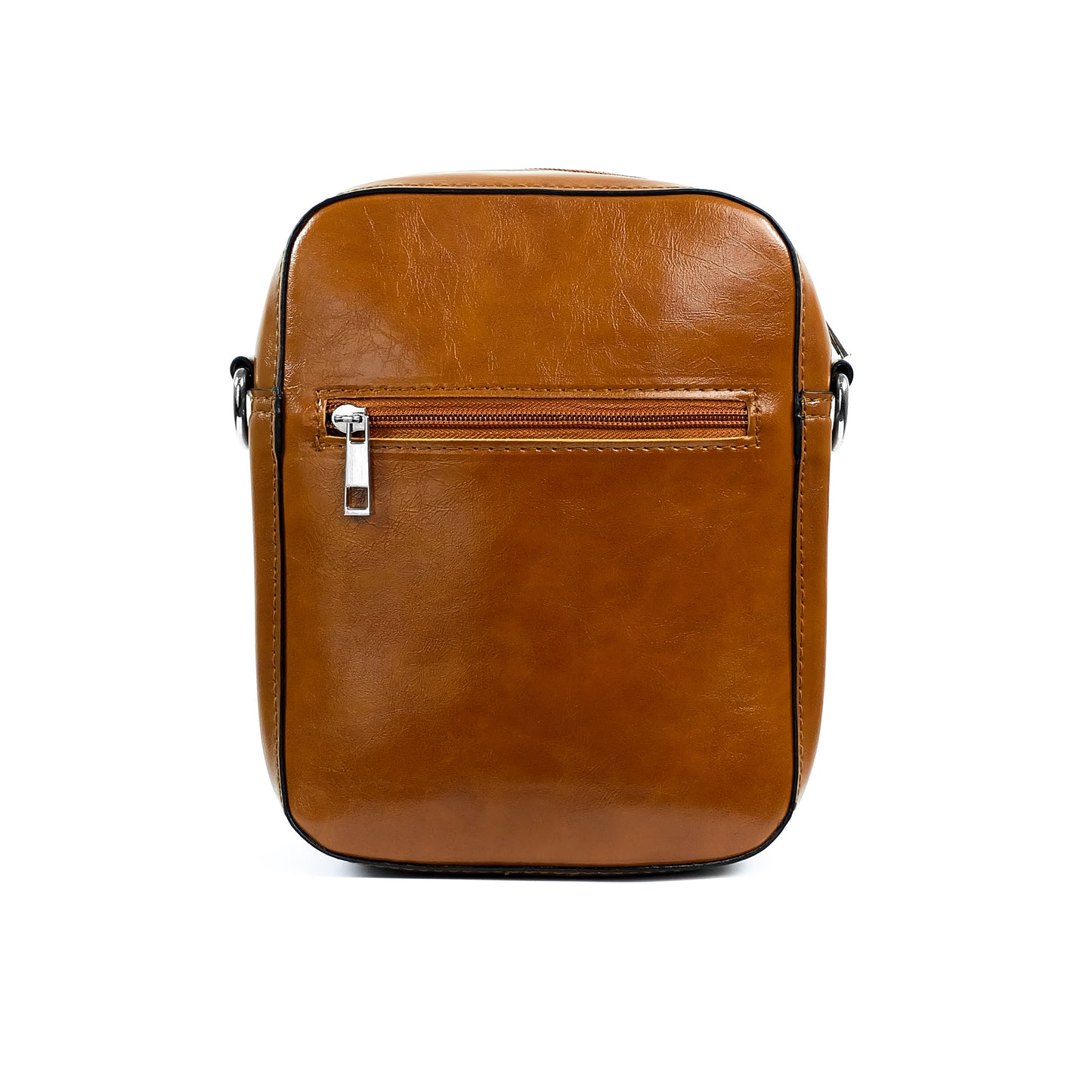 (CLEARANCE) TIKAS Bag in Oil Tan - PU Leather