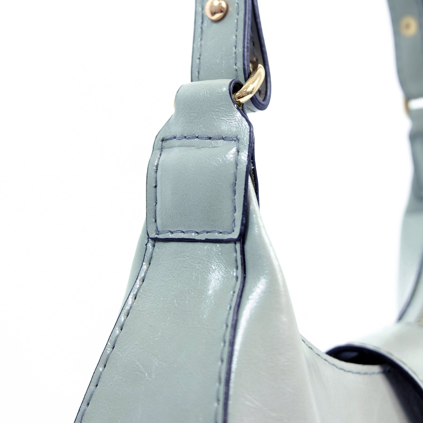 (CLEARANCE) LUNA Bag in Oil Gray - PU Leather