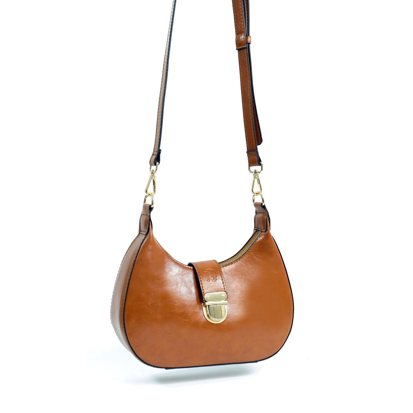 (CLEARANCE) LUNA Bag in Oil Tan - PU Leather