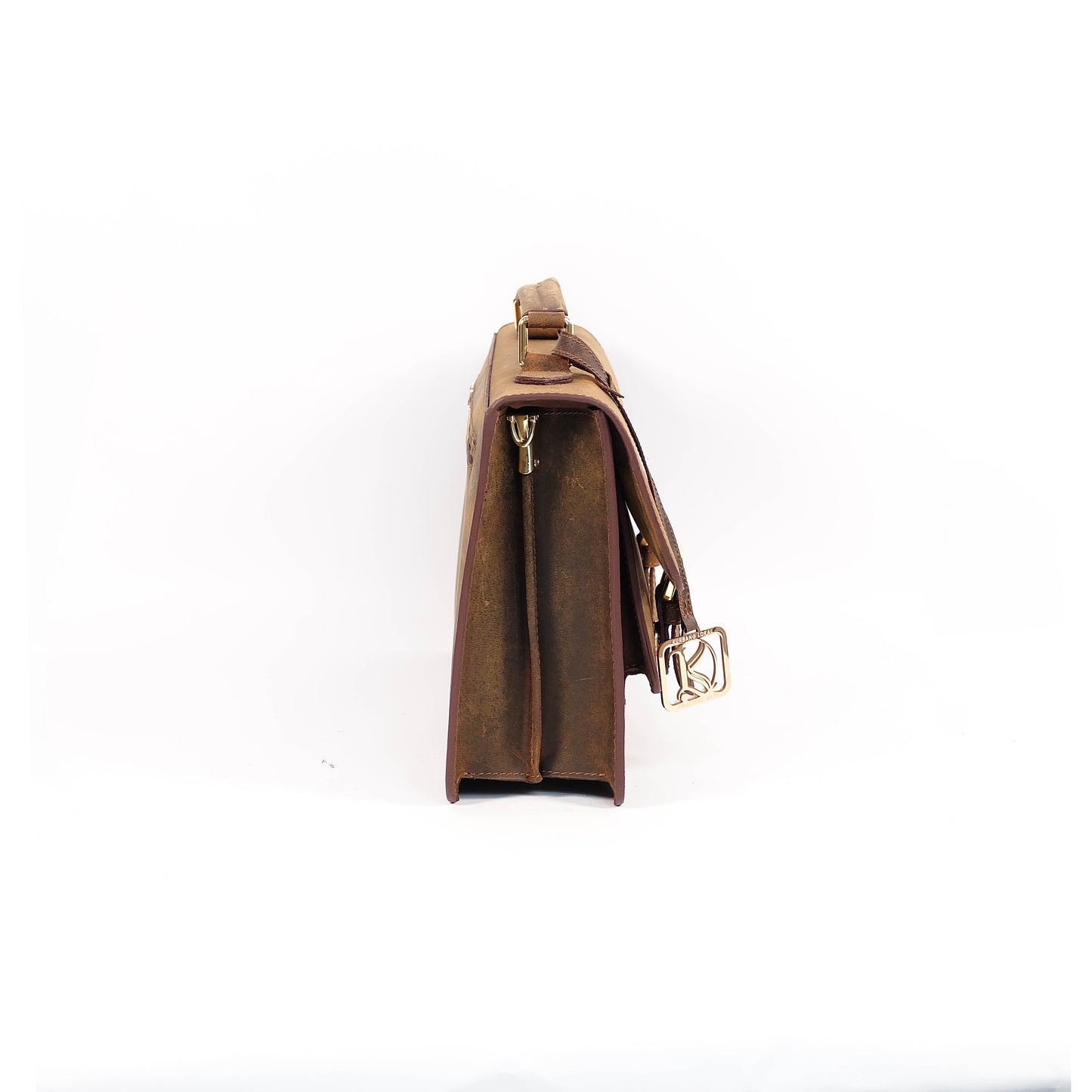 MAHARLIKA Bag in Rustic Dark Brown - Genuine Leather