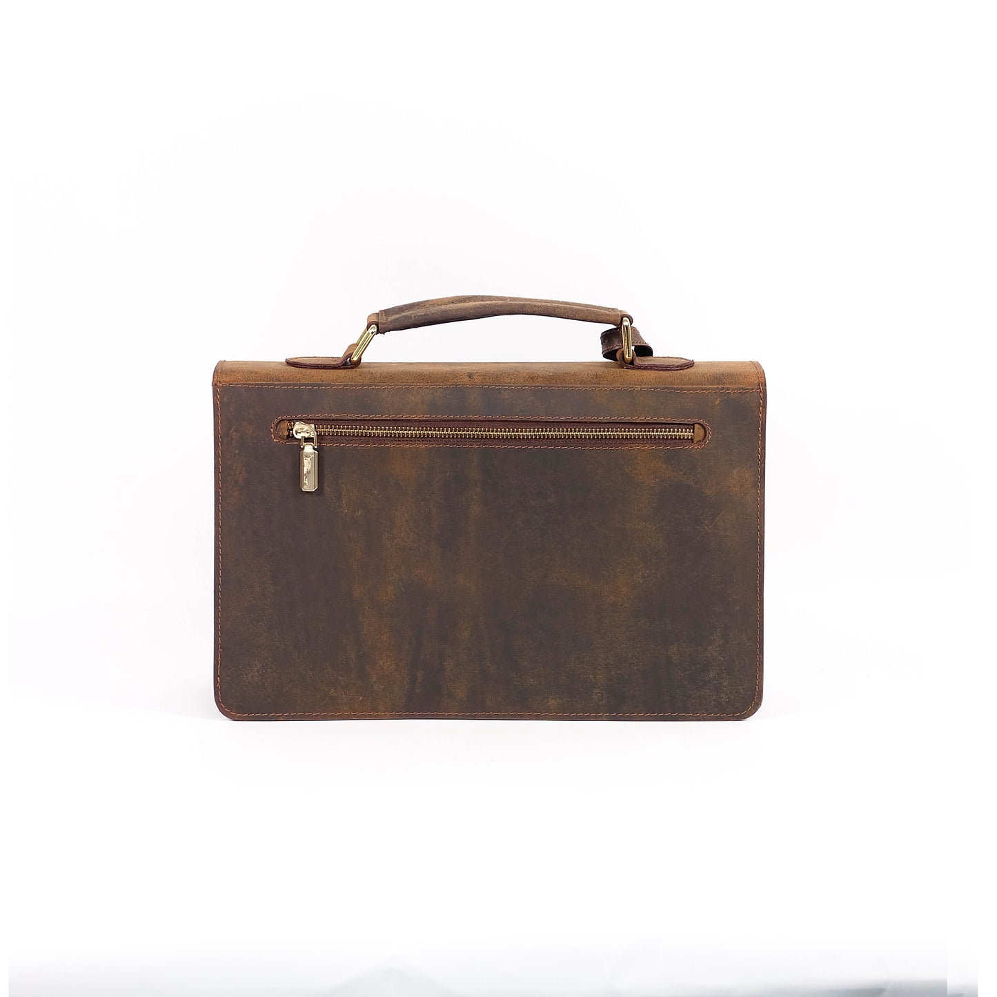 MAHARLIKA Bag in Rustic Dark Brown - Genuine Leather