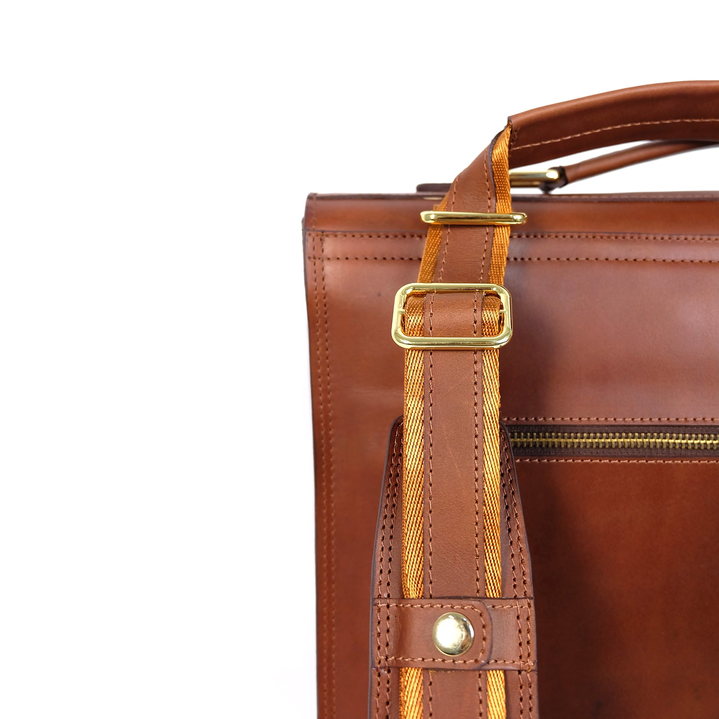 HARA Backpack in Vintage Dark Tan - Genuine Leather