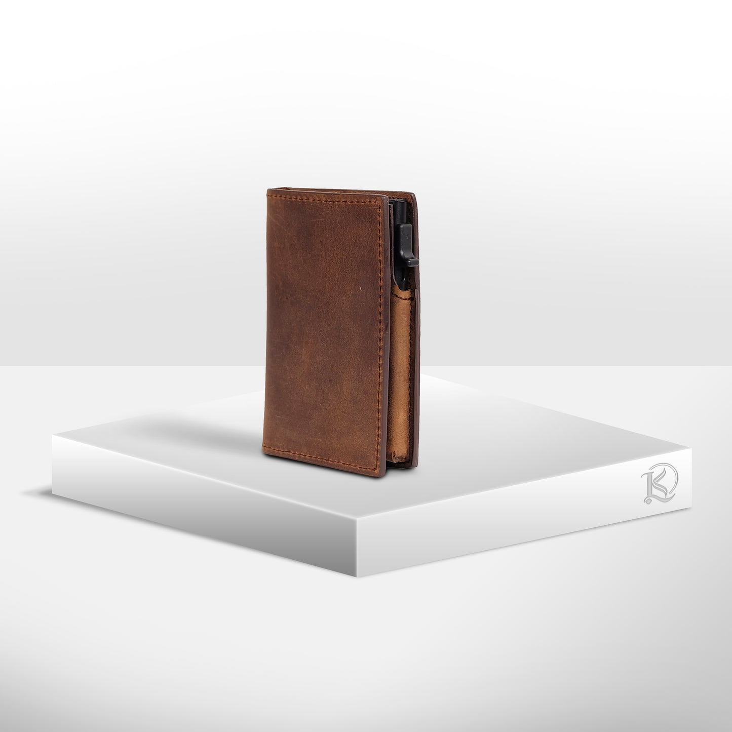 Bagani Card Holder in Vintage Tan - Genuine Leather w/ RFID Blocker