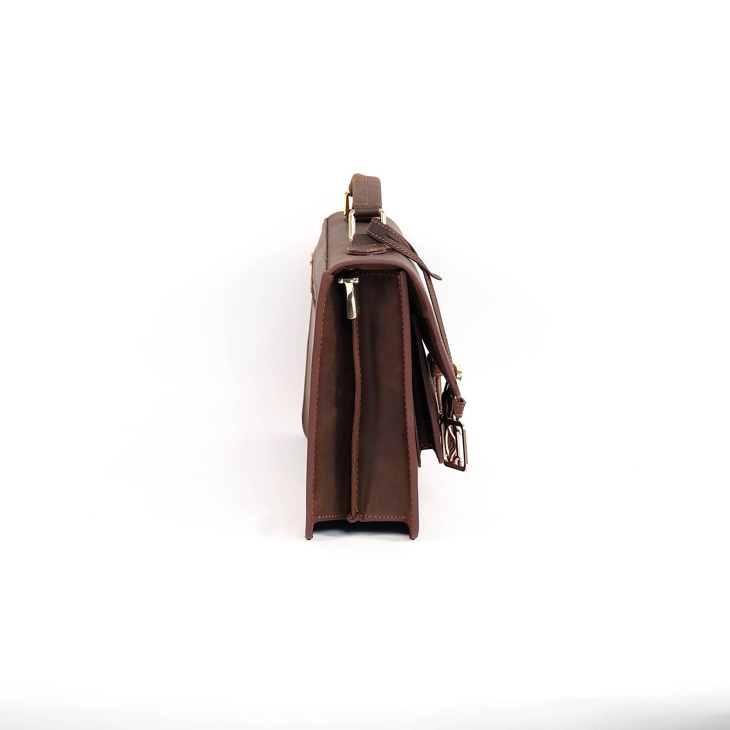 MAHARLIKA Bag in Vintage Dark Brown - Genuine Leather