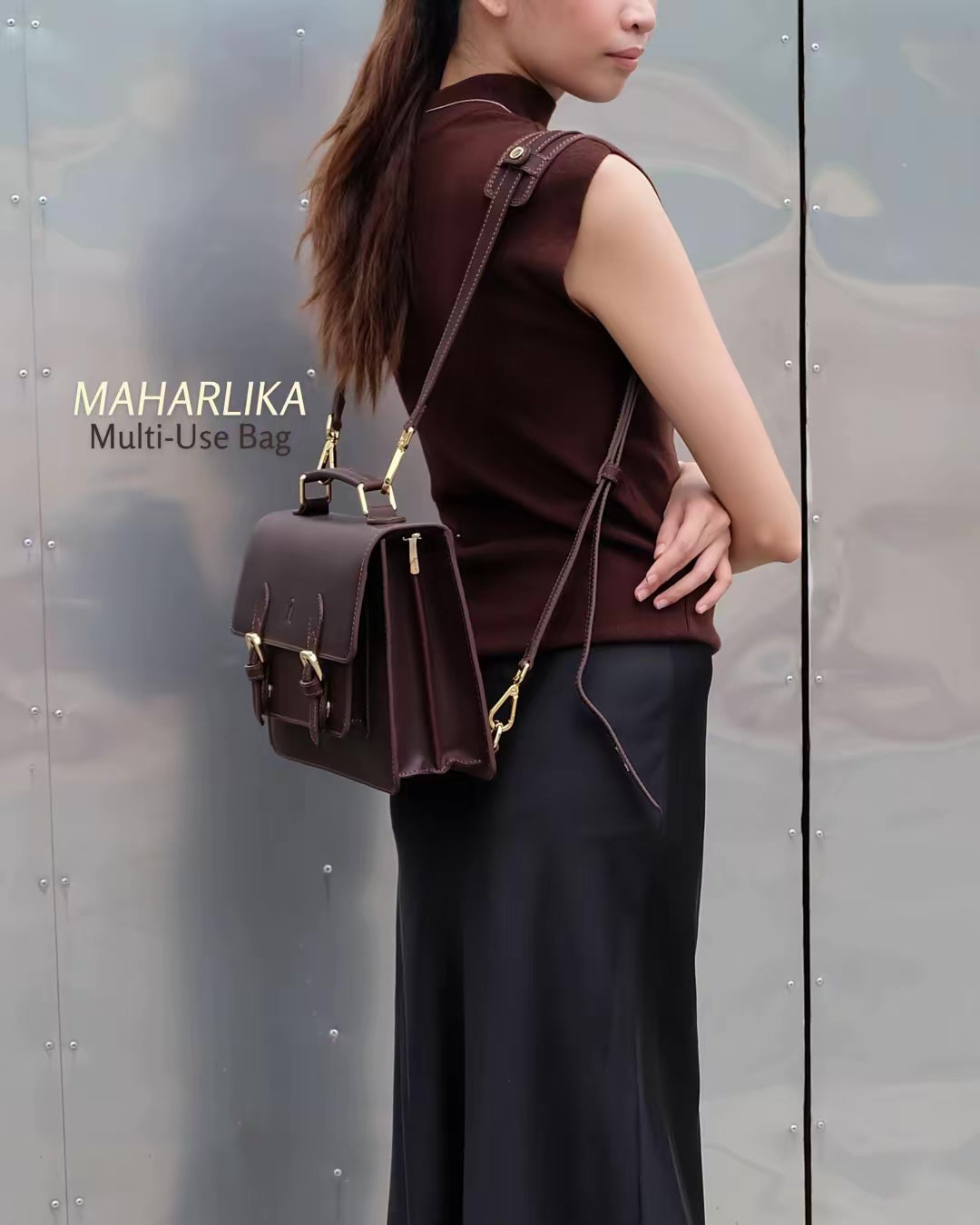 Genuine Leather (Cowhide) Backpack