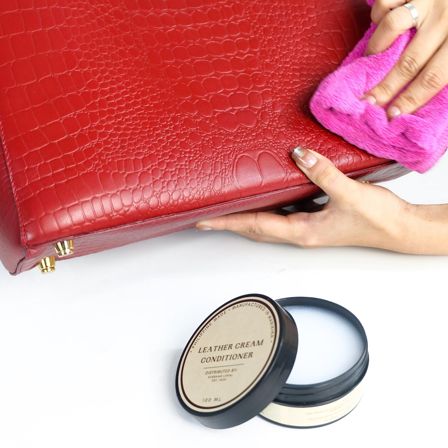 Marikina-Made Leather Cream Conditioner - 100ML