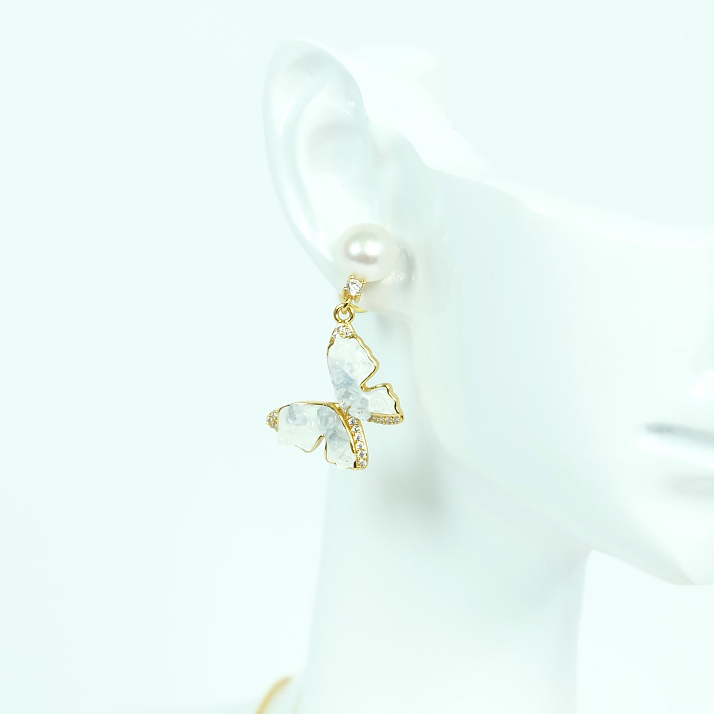 Blue Butterfly Set - Fresh Water Palawan Pearls