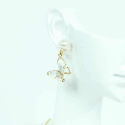 Blue Butterfly Set - Fresh Water Palawan Pearls