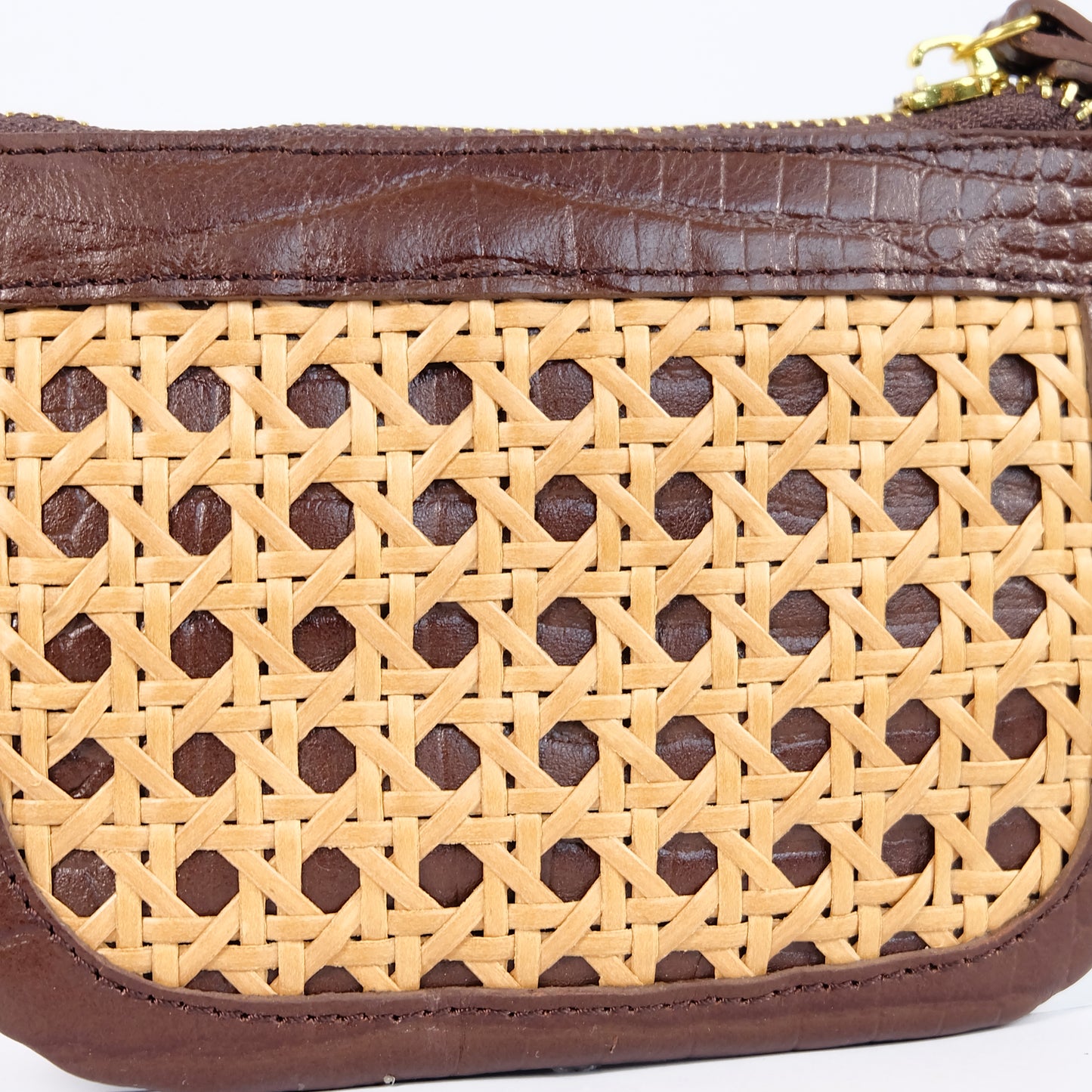 BASIC POUCH in Dark Brown - Full Leather x Solihiya