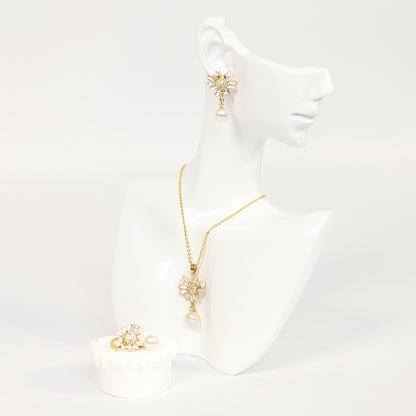 Darling Daisy Pearl Set - Fresh Water Palawan Pearls