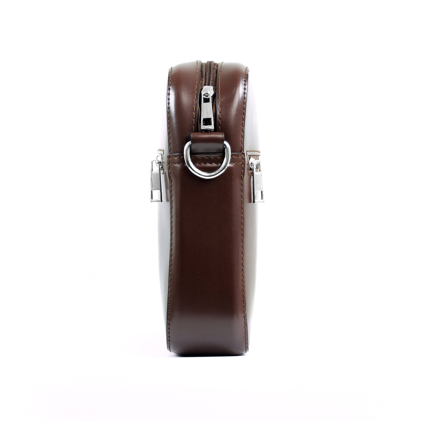 (CLEARANCE) TIKAS Bag in Dark Chocolate - PU Leather