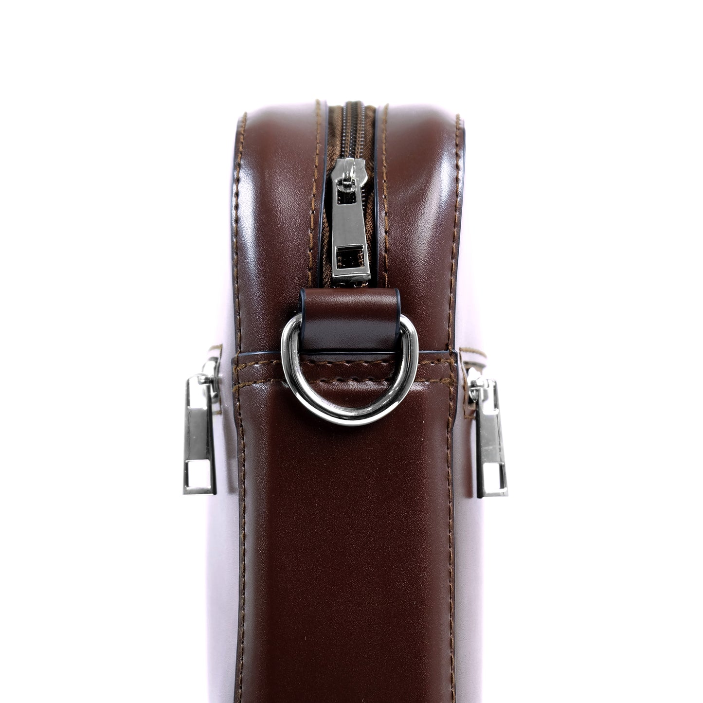 (CLEARANCE) TIKAS Bag in Dark Chocolate - PU Leather