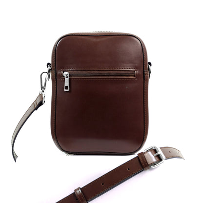 (CLEARANCE) TIKAS Bag in Dark Chocolate - PU Leather