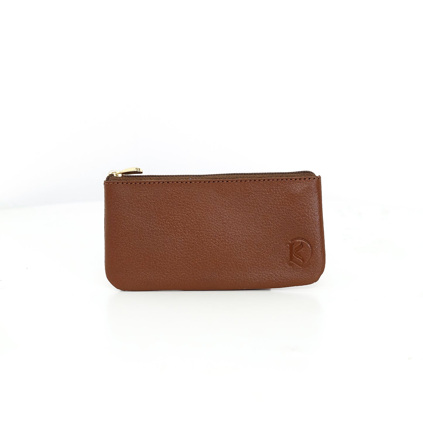 Alejandro Basic Pouch in Saddle Brown - Genuine Leather