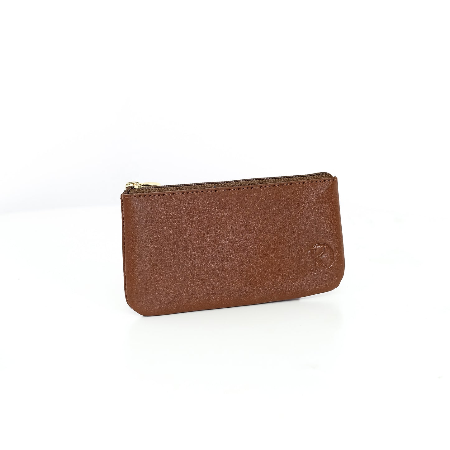 Alejandro Basic Pouch in Saddle Brown - Genuine Leather