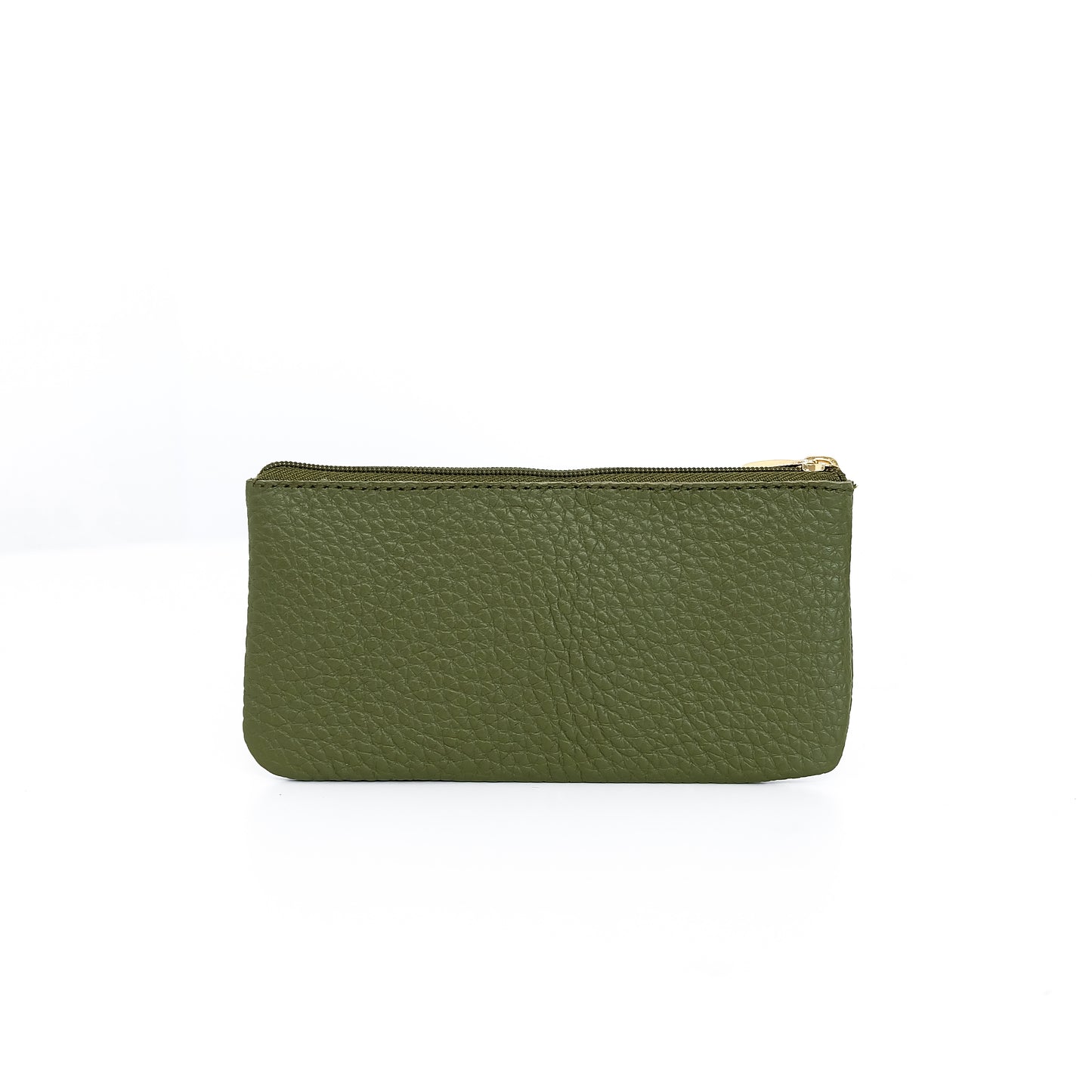 Alejandro Basic Pouch in Grained Green - Genuine Leather