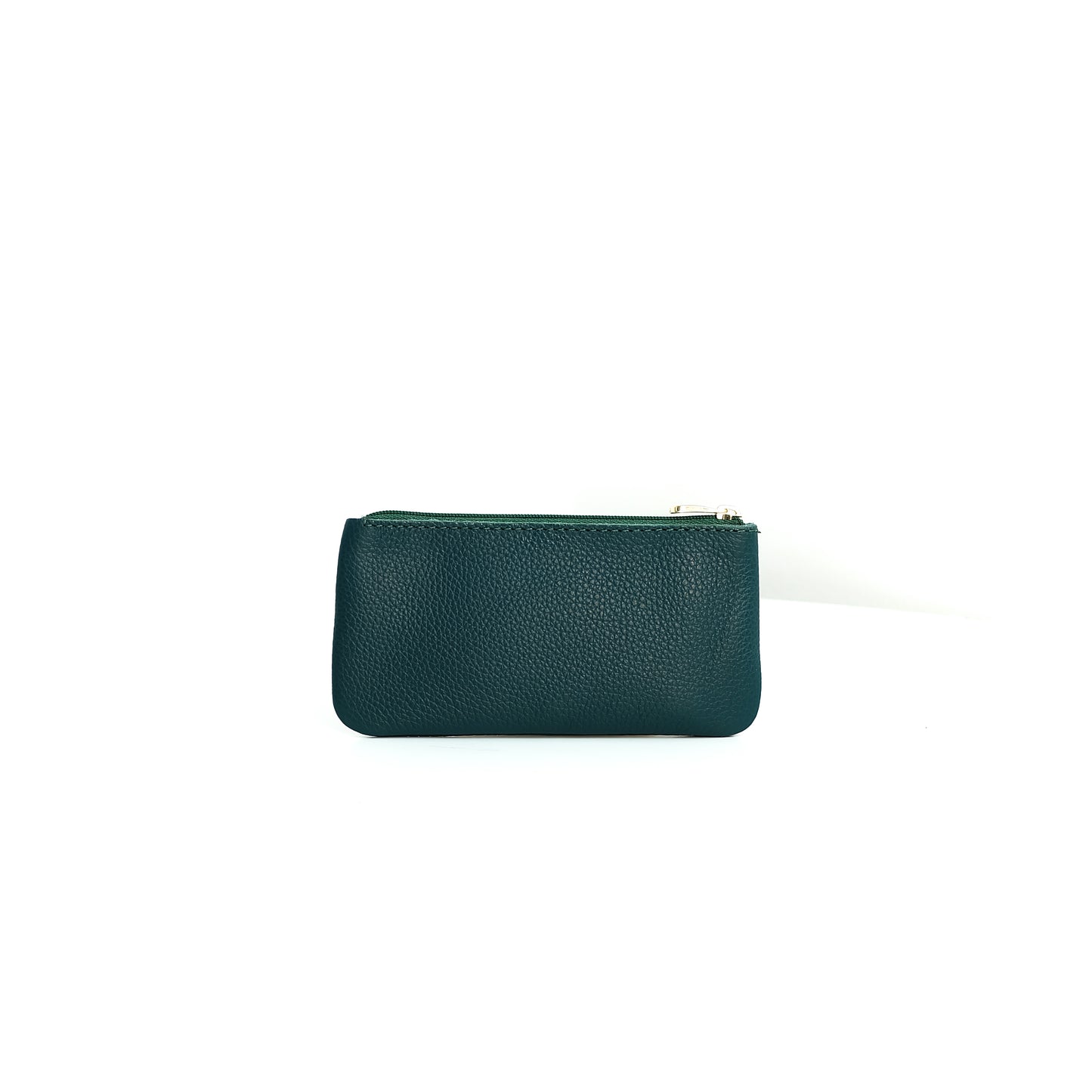 Alejandro Basic Pouch in Grained Dark Teal - Genuine Leather