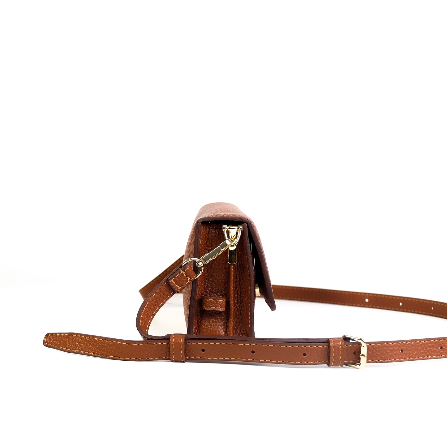 Maricar Multi-use Bag in Grained Tan - PU Leather