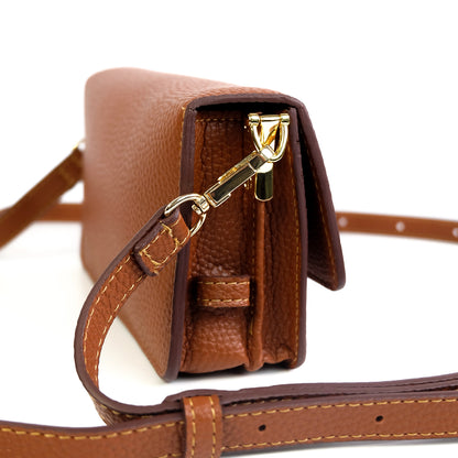Maricar Multi-use Bag in Grained Tan - PU Leather