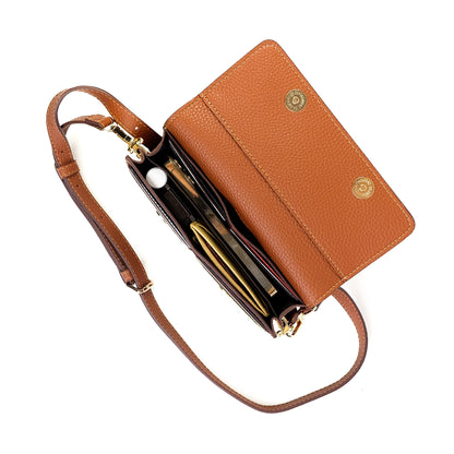 Maricar Multi-use Bag in Grained Tan - PU Leather