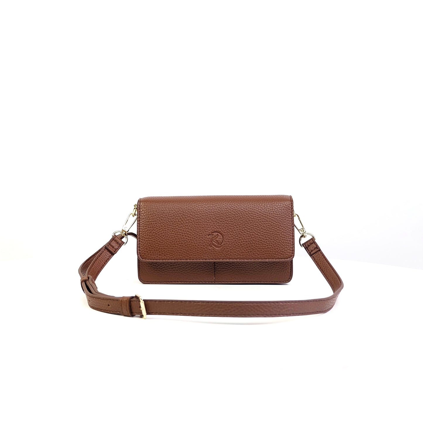 Maricar Multi-use Bag in Grained Brown - PU Leather