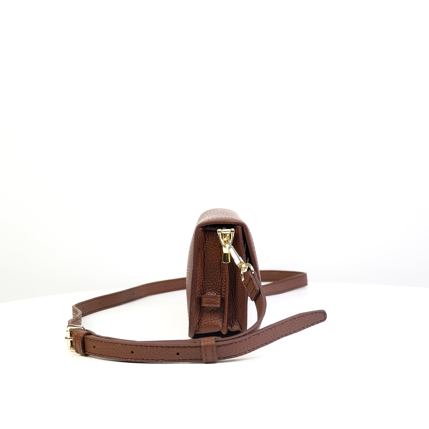 Maricar Multi-use Bag in Grained Brown - PU Leather