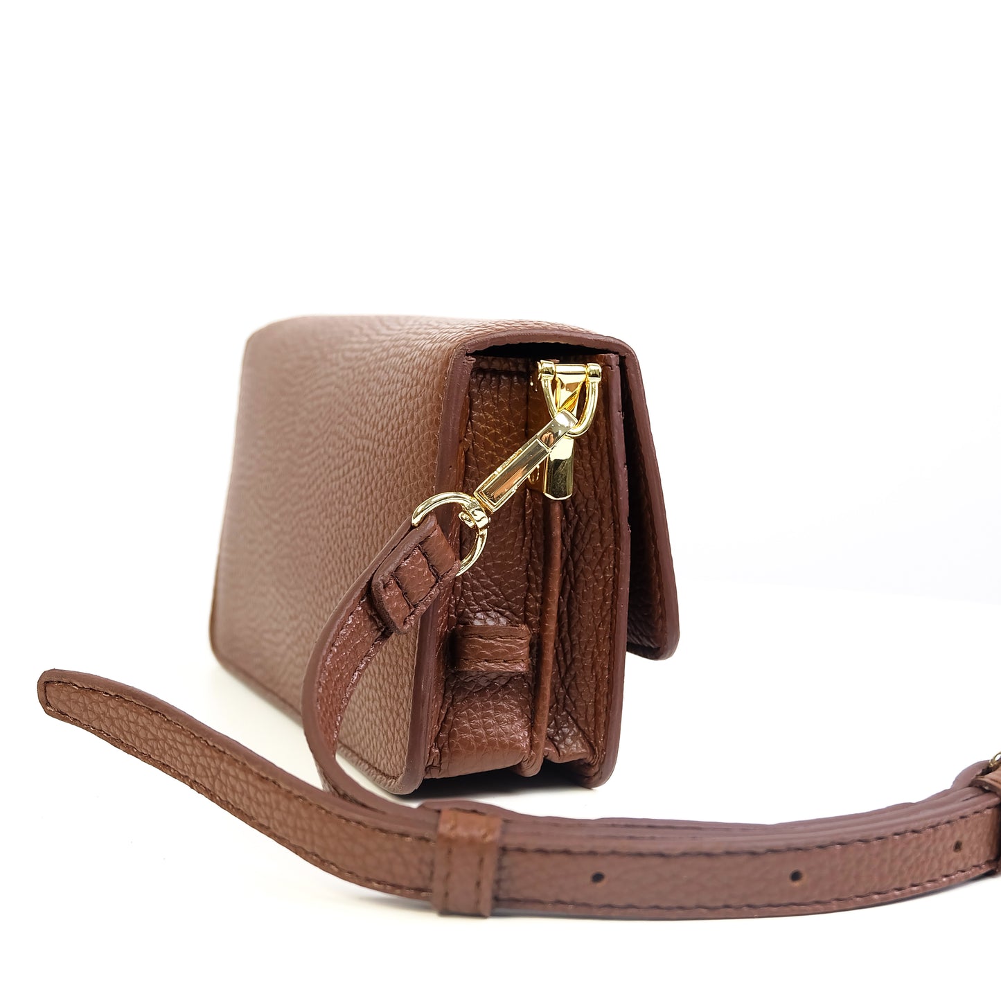 Maricar Multi-use Bag in Grained Brown - PU Leather