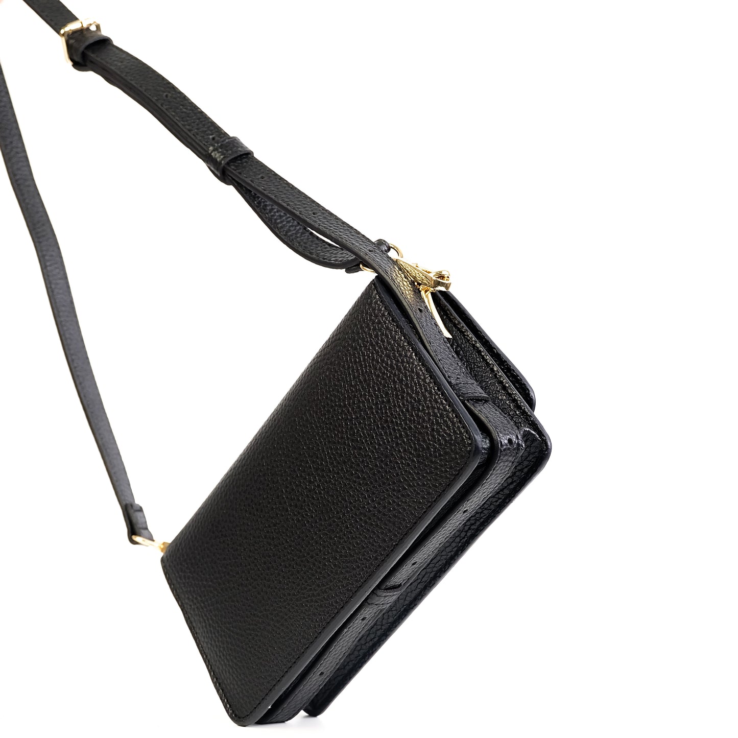 Maricar Multi-use Bag in Grained Black - PU Leather