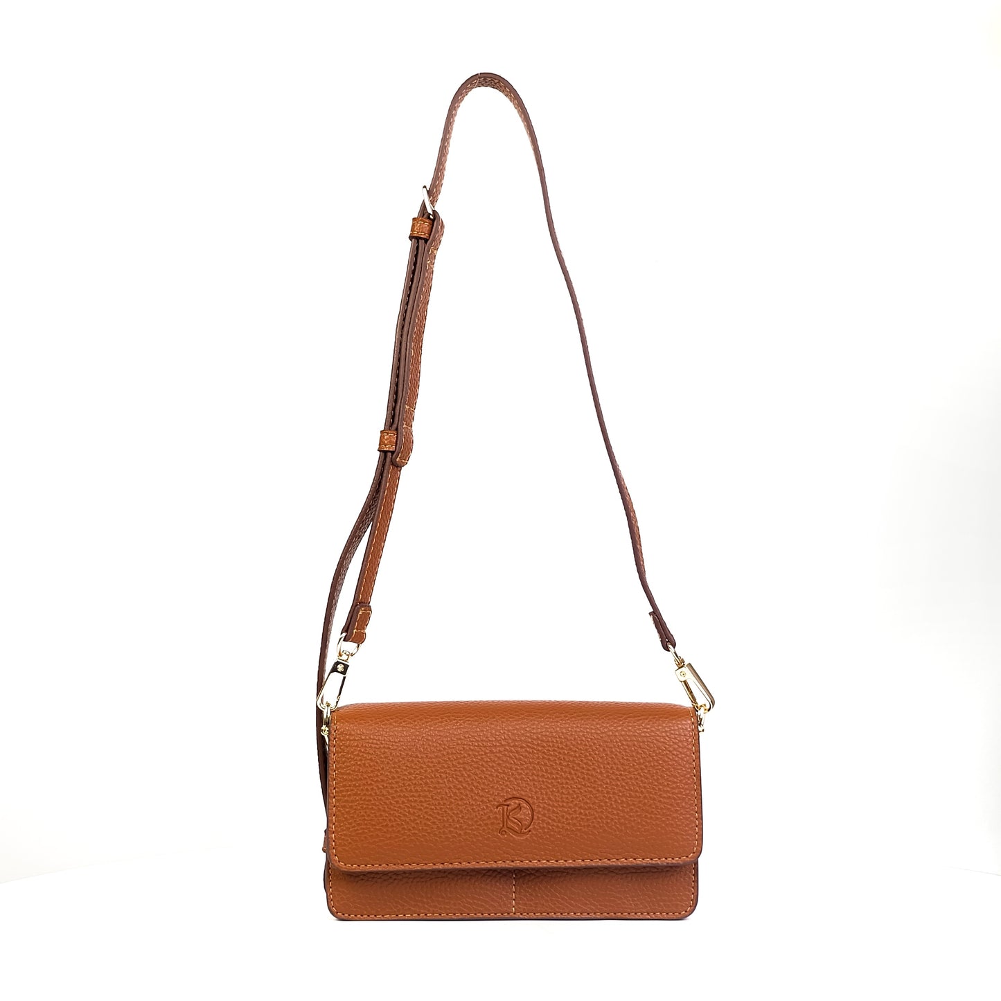 Maricar Multi-use Bag in Grained Tan - PU Leather