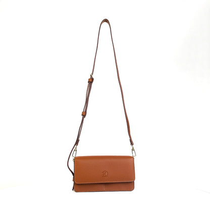 Maricar Multi-use Bag in Grained Tan - PU Leather