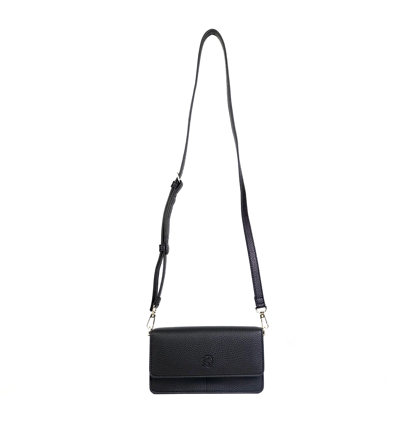 Maricar Multi-use Bag in Grained Black - PU Leather