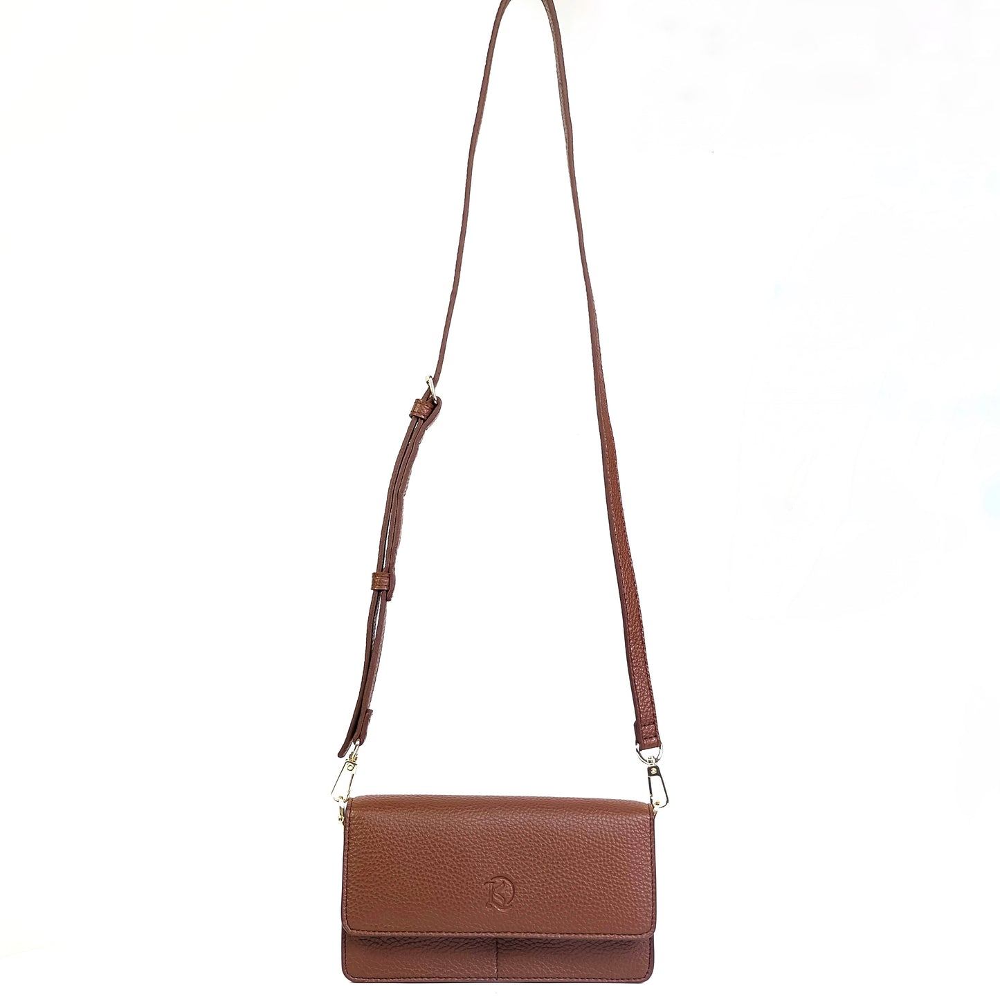 Maricar Multi-use Bag in Grained Brown - PU Leather