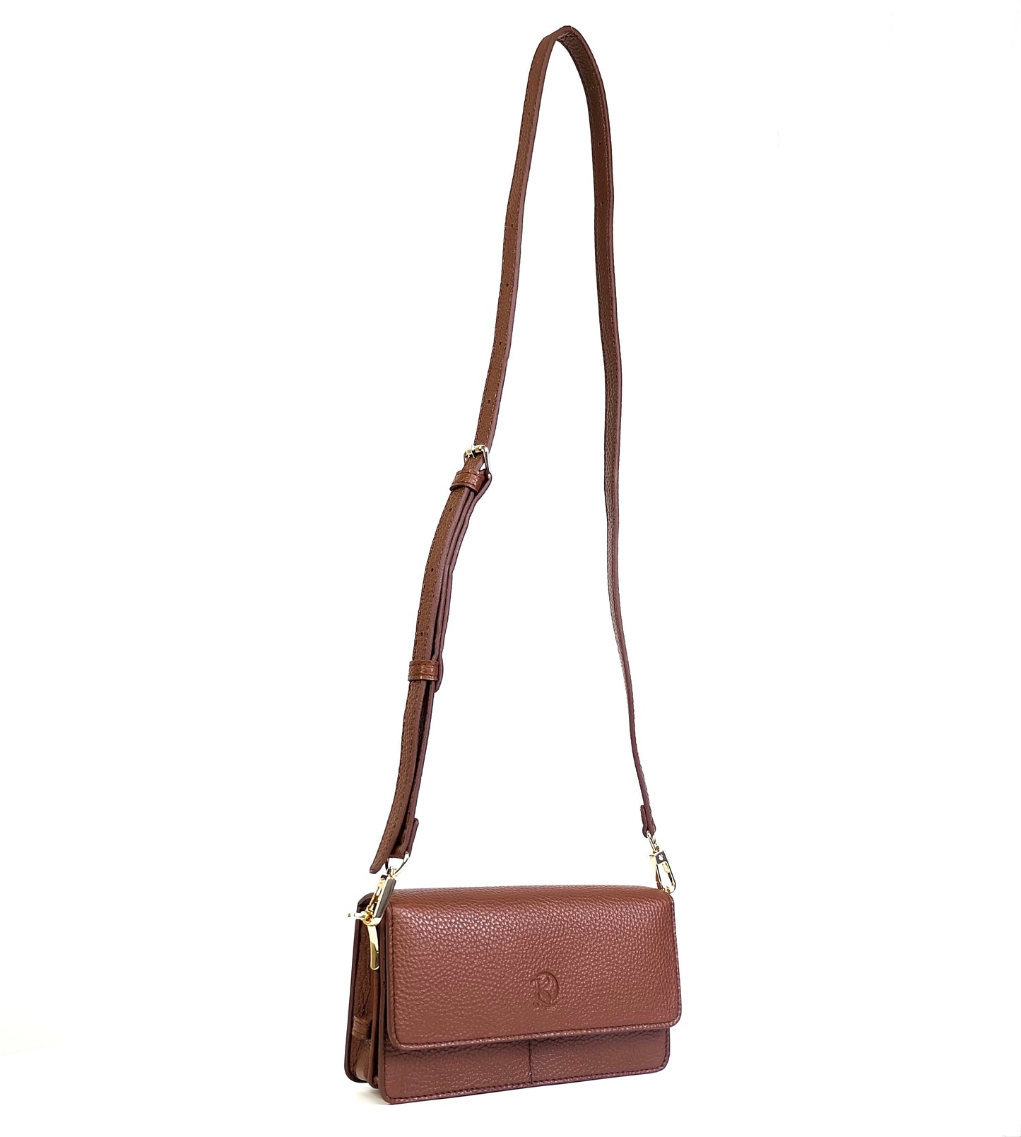 Maricar Multi-use Bag in Grained Brown - PU Leather