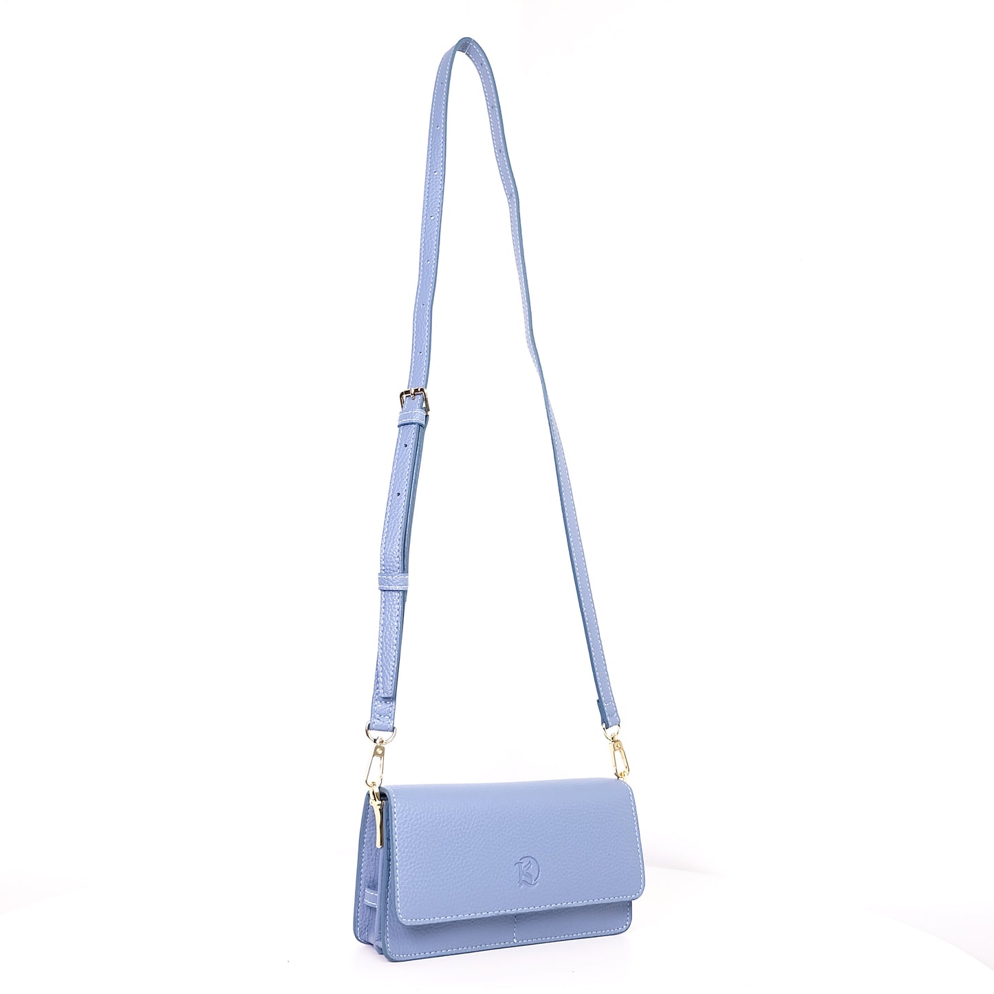 Maricar Multi-use Bag in Powder Blue - PU Leather