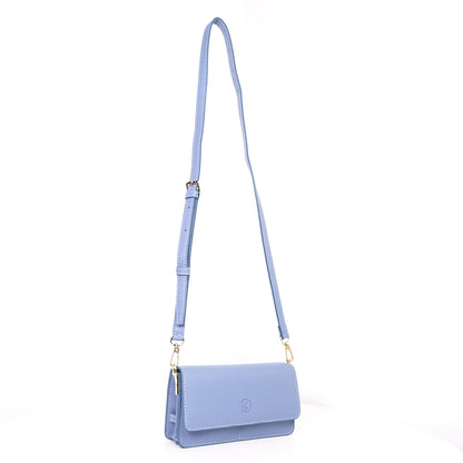 Maricar Multi-use Bag in Powder Blue - PU Leather