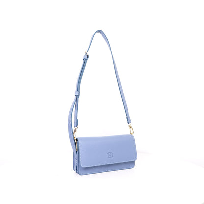 Maricar Multi-use Bag in Powder Blue - PU Leather