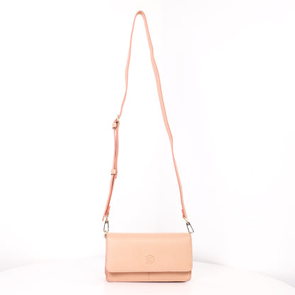 Maricar Multi-use Bag in Baby Pink - PU Leather