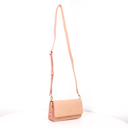 Maricar Multi-use Bag in Baby Pink - PU Leather