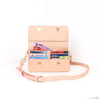 Maricar Multi-use Bag in Baby Pink - PU Leather