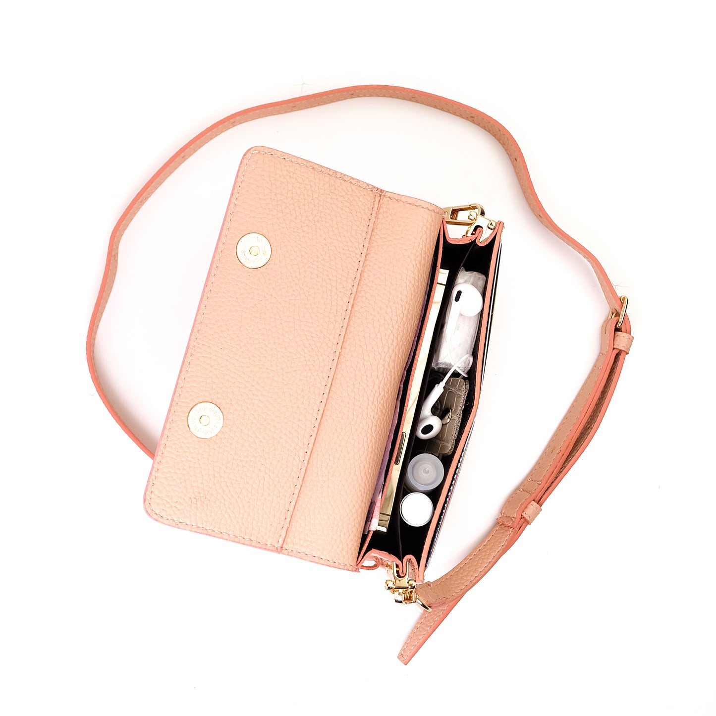 Maricar Multi-use Bag in Baby Pink - PU Leather
