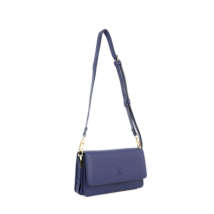Maricar Multi-use Bag in Dark Blue - PU Leather